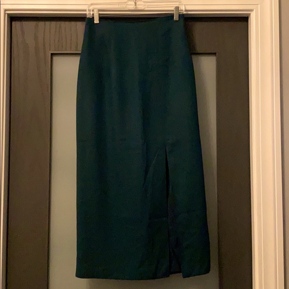 VINTAGE green skirt